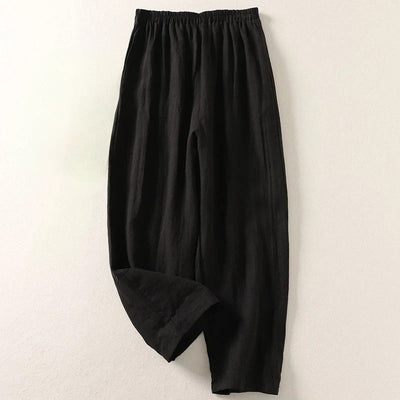 Pantalones de lino Sofia – Diseño italiano 2025