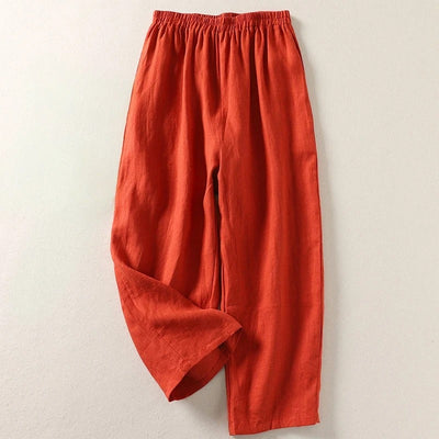 Pantalones de lino Sofia – Diseño italiano 2025