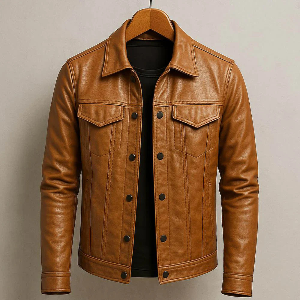 Chaqueta De Cuero Markus