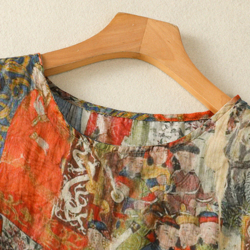Top De Lino Amber