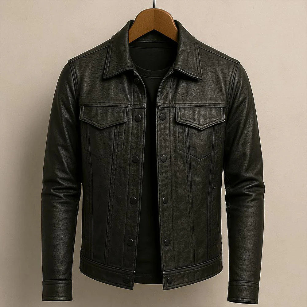 Chaqueta De Cuero Markus