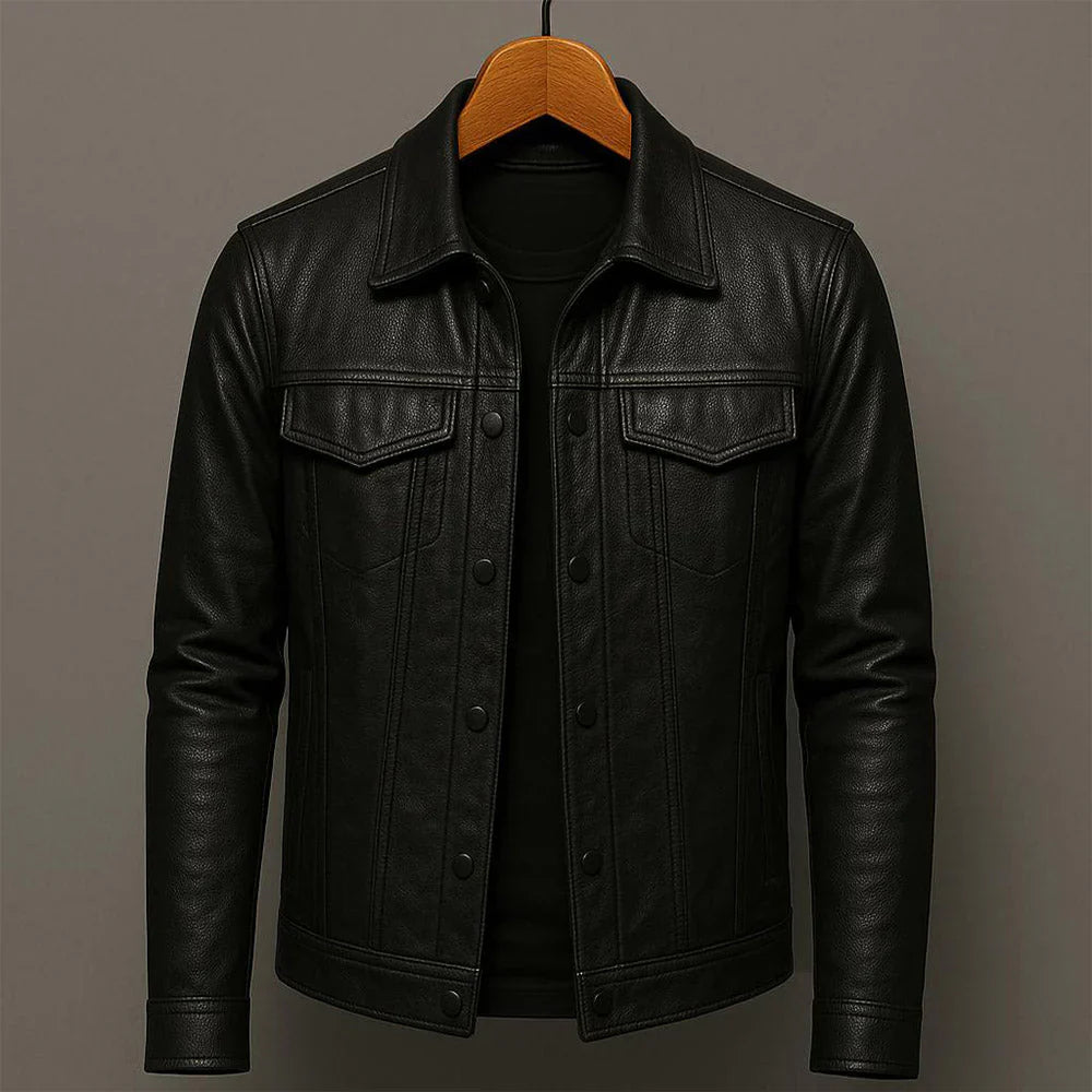 Chaqueta De Cuero Markus