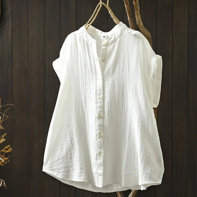 Camisa de lino vintage – Diseño italiano 2025
