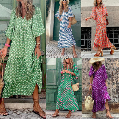 Vestido bohemio – Diseño italiano 2025